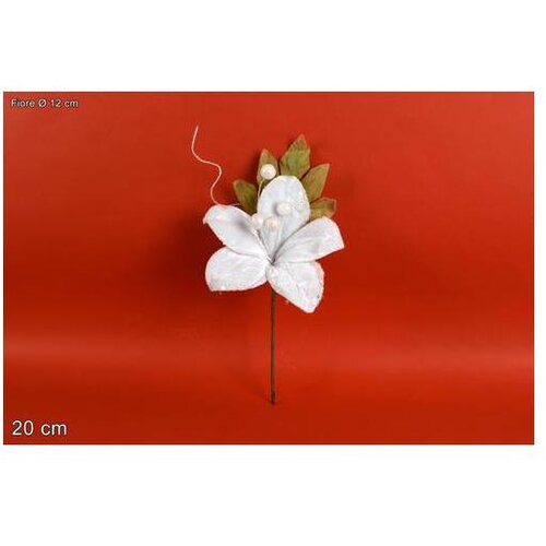  CVIJET VELUR 12 CM BIJELO BA000087C Cene