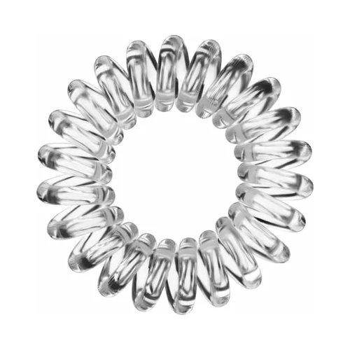 Invisibobble The Traceless Hair Ring elastika za lase 3 ks odtenek Crystal Clear