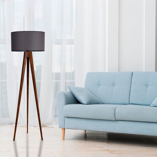 Opviq Tripod Ceviz Lambader 534LUN2186 podna lampa, crna Cene