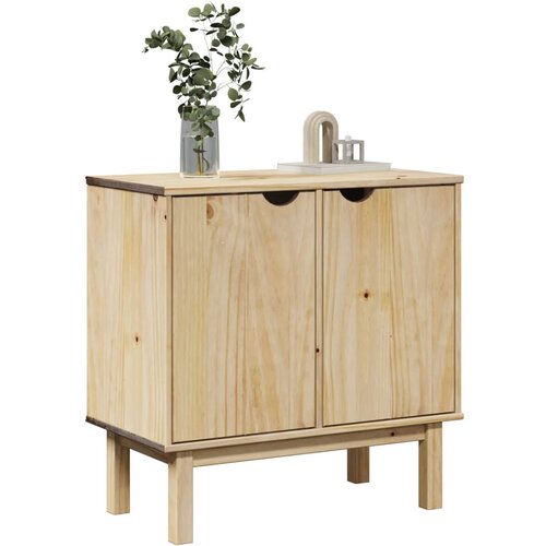 vidaXL Omarica za predsobo OTTA 75x40x75 cm trdna borovina Cene