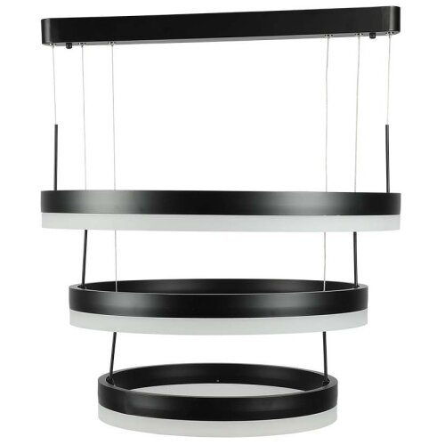  LED prigu&amp;scaron;iva luster na sajli LED/86W/230V 3000K crna Slike