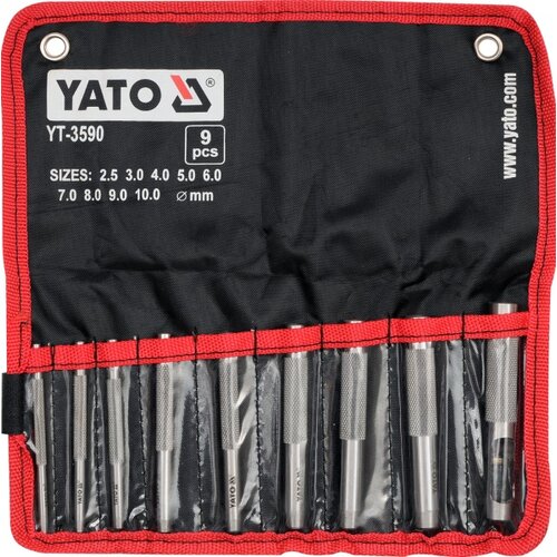 Yato Skin Pierces 9 elementov 3590, (21121336) Slike