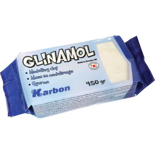  Modelirna masa glinamol bela 450g VSE ZA &amp;Scaron;OLO Slike