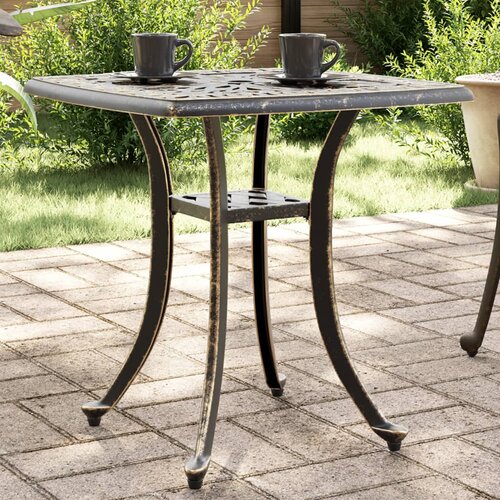 vidaXL Vrtni stol brončani 53 x 53 x 53 cm od lijevanog aluminija Cijene