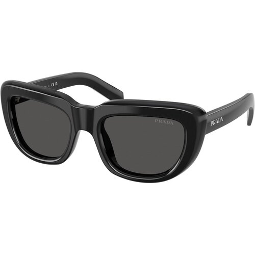 Prada PRD07S 16K08Z ONE SIZE (53) Črna/Siva Slike
