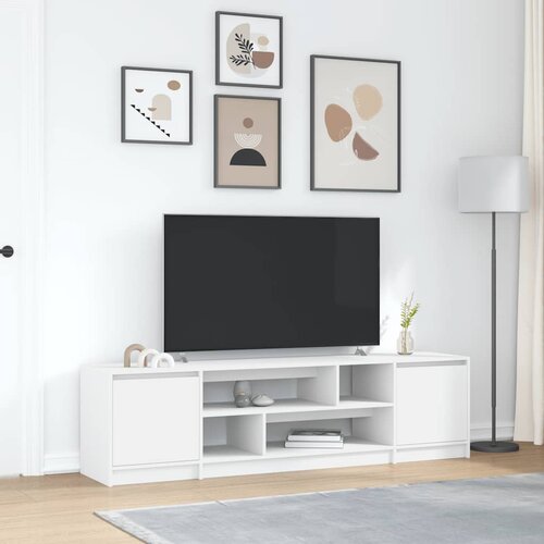 VidaXL TV ormarić bijeli 188,5x41x50 cm konstruirano drvo Slike