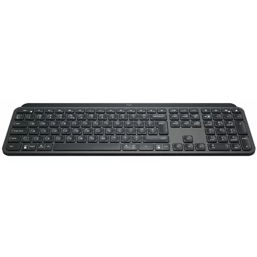 Logitech MX Keys Plus Advanced Wireless Illuminated Keyboard with Palm Rest-GRAPHITE-Croatian layout