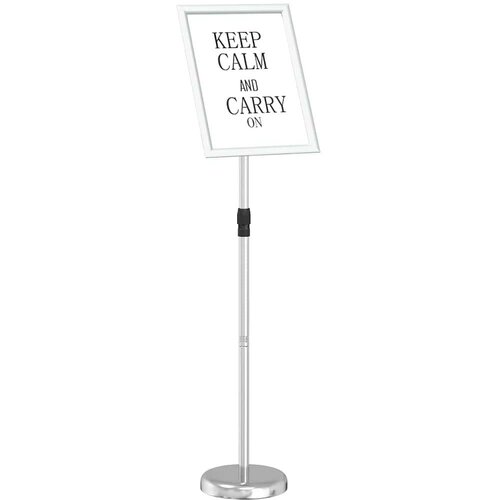  Stalci za sajmove Srebrno 25 x 25 x 125 cm Aluminij Slike