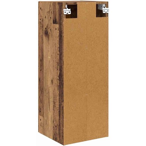 VidaXL Zidni ormarić Staro drvo 34,5 x 34 x 90 cm Konstruirano drvo Slike