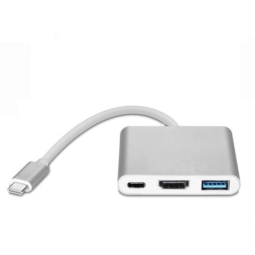 INF USB-C adapter z več vrati na USB, USB-C (USB PD), združljiv s 4K HDMI, (21274823) Cene