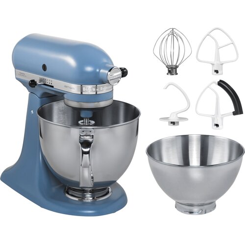 Kitchenaid Artisan 5KSM175PSEVB kuhinjski robot Vintage plavi Slike