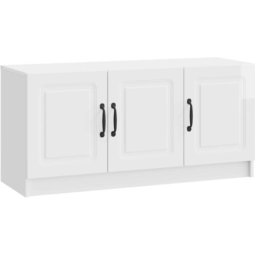 TV ormar Bijela visokog sjaja 99 x 34,5 x 47 cm Cijene