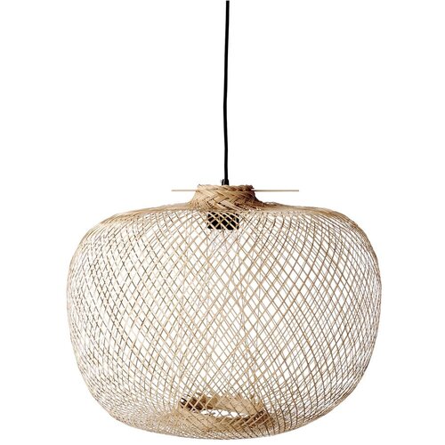 Bloomingville viseća svjetiljka u prirodnoj boji s bambusovim sjenilom ø 42 cm rodi – Cijene