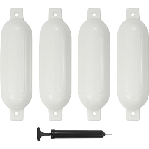  Bokobrani za brod 4 kom bijeli 51 x 14 cm PVC Cijene