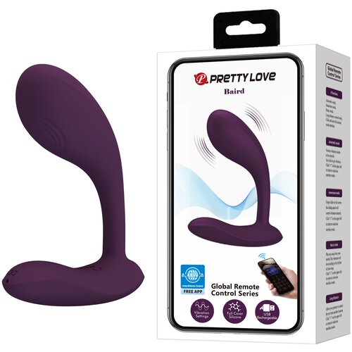 Pretty Love Baird Panty G-Spot Vibe with App Global Remote Control Series Purple Cijene