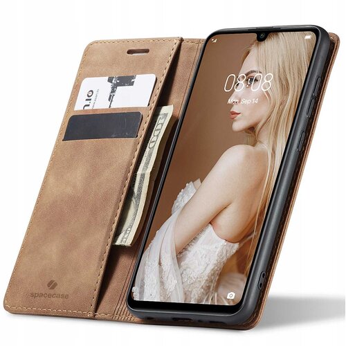 Spacecase CASE DENARNICA ZA HUAWEI P30 LITE USNJENA RJAVA, (21963872) Cene