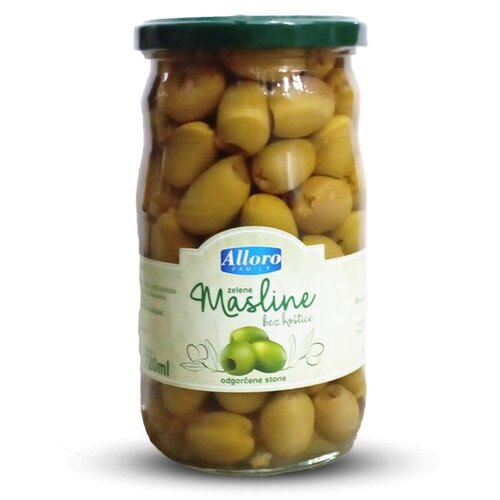 ALLORO maslina zelena bez koštce 720ml Cene