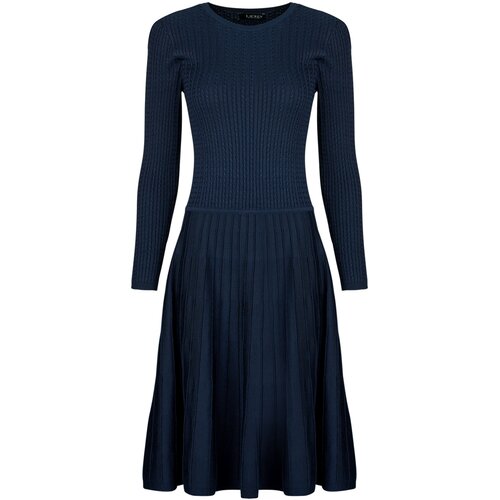 Polo Ralph Lauren Dolge obleke DEVLYN SWEATERDRESSES pisana Slike