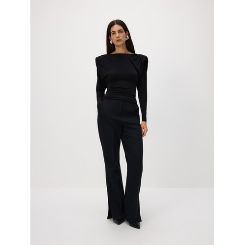 Reserved LADIES` TROUSERS - crno Cijene