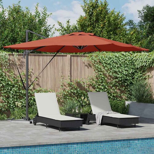  Suncobran Terakota 286 x 284 x 270 cm Aluminij i poliester Cene