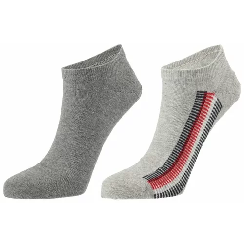 Tommy Hilfiger MEN SNEAKER 2P GLOBAL RIBBON Muške čarape, siva, veličina