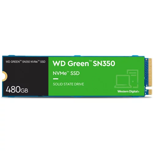 Wd trdi disk 480GB SSD GREEN SN350 M.2 NVMe