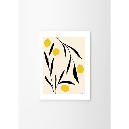 The Poster Club Plakat 30x40 cm Lemon &amp;ndash; Slike