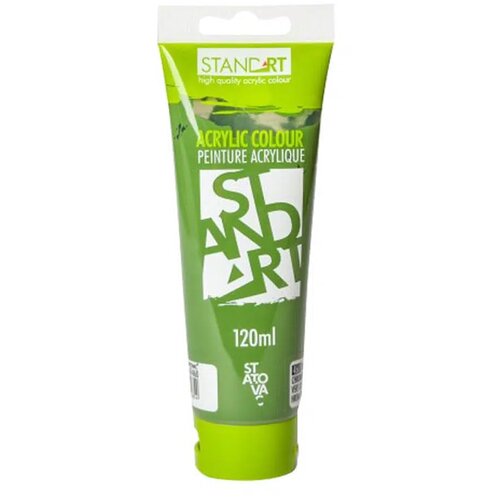 Standart acrylic, akrilna boja, 120ml - odaberite nijansu chrome oxide green Slike