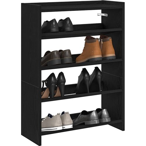  Stalak za cipele crni 60x25x81 cm od konstruiranog drva Cijene