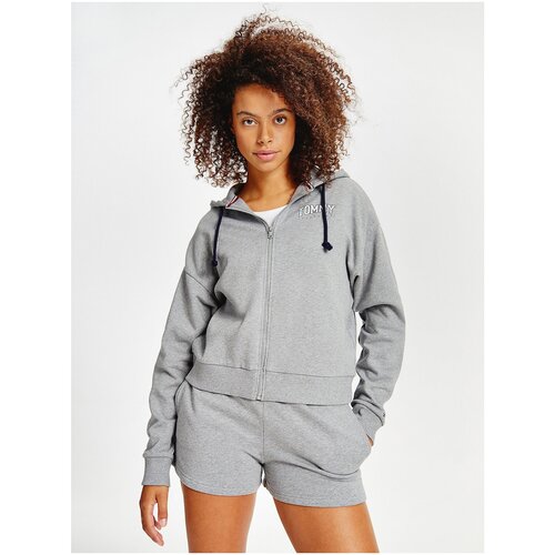 Tommy hilfiger tracksuit womens grey clearance
