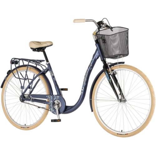 Visitor Bicikl fashion butterfly 28" alu 18" v-brake kontra quanda 155-178cm (s/m) plavi polu mat Cene