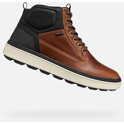 Geox Spherica ECUB-1.1 Men's Brown Ankle Boots - Mens Cene