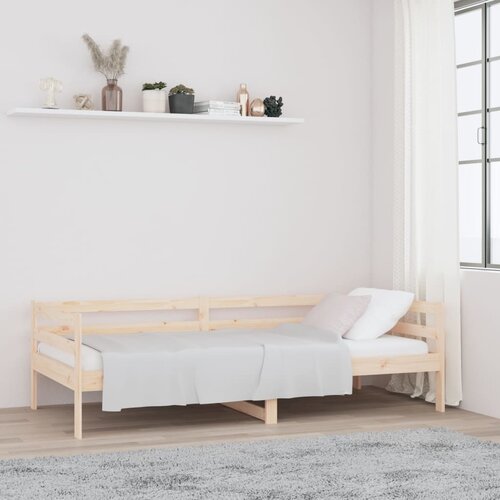 VidaXL Dnevni krevet bez madraca 80 x 200 cm od masivne borovine Slike