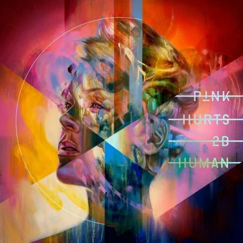 Pink Hurts 2b Human (Rainbowprint Sleeve) (2 LP)