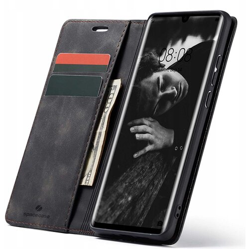 Spacecase CASE DENARNICA ZA HUAWEI P30 PRO ČRNO USNJENO, (21963462) Cene