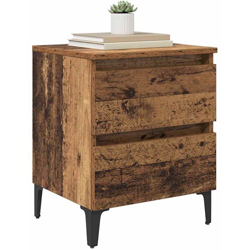  Noćni ormar Staro drvo 40 x 35 x 50 cm Konstruirano drvo Slike