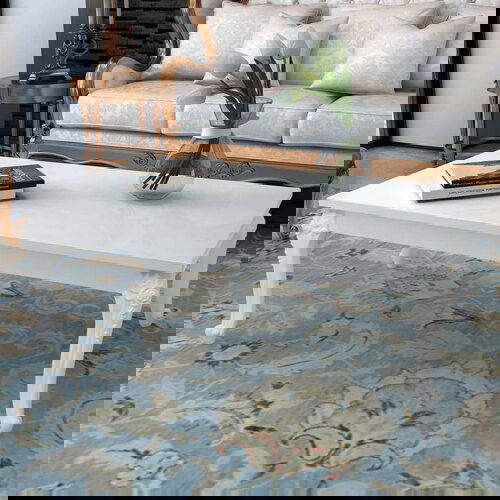 VidaXL Klubska mizica 115x65x42 cm visok sijaj bela Slike