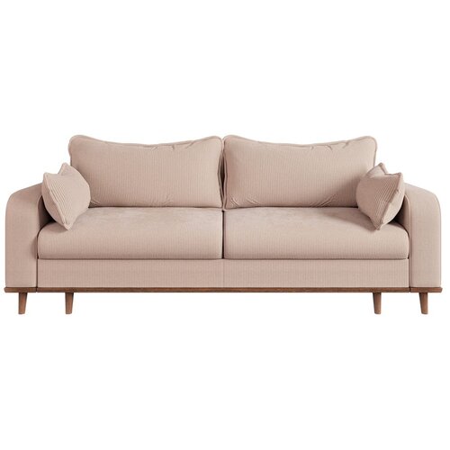 Ropez Bež sofa od samta 220 cm Beata &amp;ndash; Slike