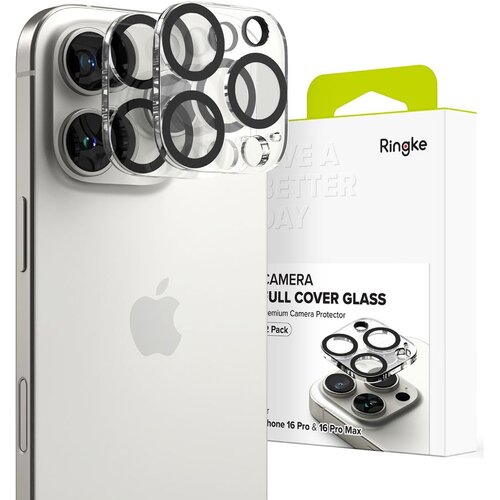 Ringke CAMERA PROTECTOR 2-PACK ZA IPHONE 16 PRO MAX CLEAR, (22002023) Slike
