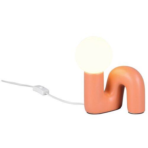 REALITY Narančasta stolna lampa keramička (visina 21,5 cm) Quinn &amp;ndash; Slike