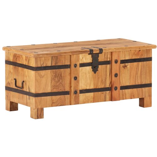 vidaXL Škrinja od masivnog bagremovog drva 90 x 40 x 40 cm Cijene