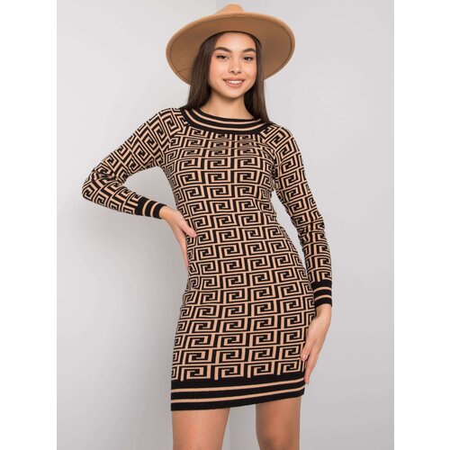 Och Bella Dress-TW-SK-BI-ZS5218.50-camel Slike