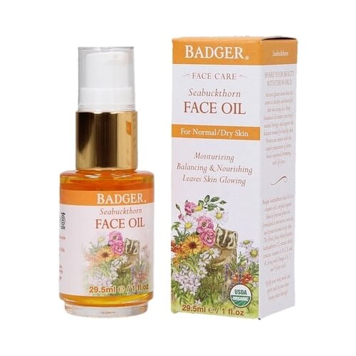 Badger Balm ulje za lice s pasjim trnom Slike