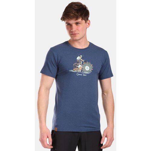 Kilpi Men&amp;#039;s cotton T-shirt VIBE-M Dark blue Slike