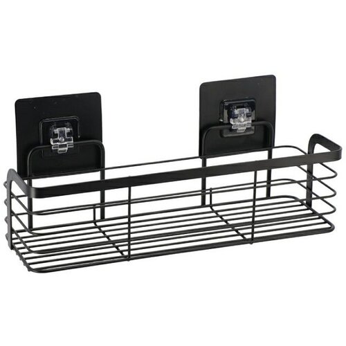 Tendance Samoljepljiva zidna žičana polica 3m 29,2 x 11 x 12,2 metalna, crna Cene