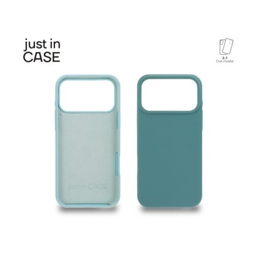 Just In Case 2u1 Extra case MIX PLUS paket maski za telefon za iPhone 17 Pro Max ZELENI ( MIXPL124GN ) Cene