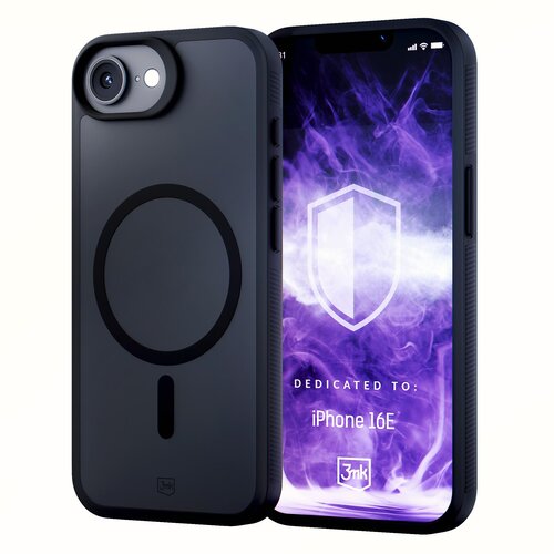 3mk SMOKE MAGCASE OVITEK APPLE IPHONE 16E ZA&amp;Scaron;ČITA ZA TELEFON TPU, (5000302858) Slike
