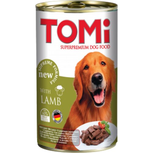 Tomi konzerva za pse Jagnjetina - 1.2 kg Slike