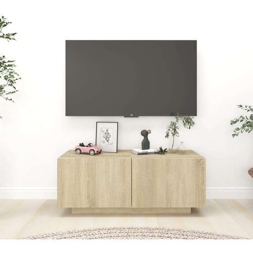 vidaXL TV ormarić boja hrasta sonome 100 x 35 x 40 cm od iverice Cijene