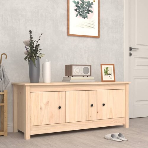 Ormarić za cipele 110 x 38 x 45,5 cm od masivne borovine Cijene